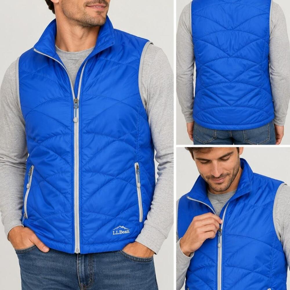 💙 L.L.Bean Quilted Puffer Vest – Size L